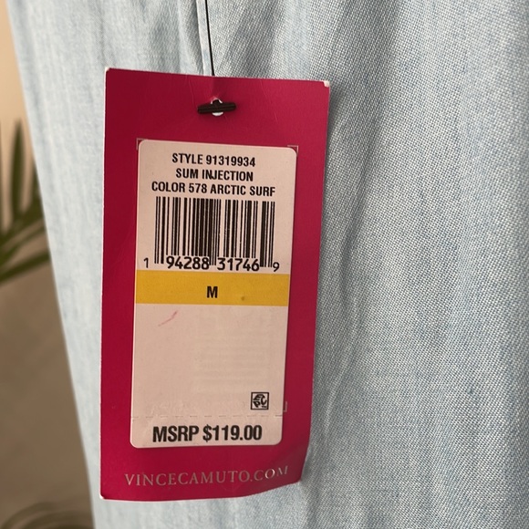 Vince Camuto Tiered Halter Dress - Picture 9 of 11